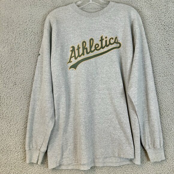 Vintage Oakland A’s Nike Team T-Shirt Long Sleeve Y2K 2001 Rare!! Size M/L MLB - Picture 1 of 6